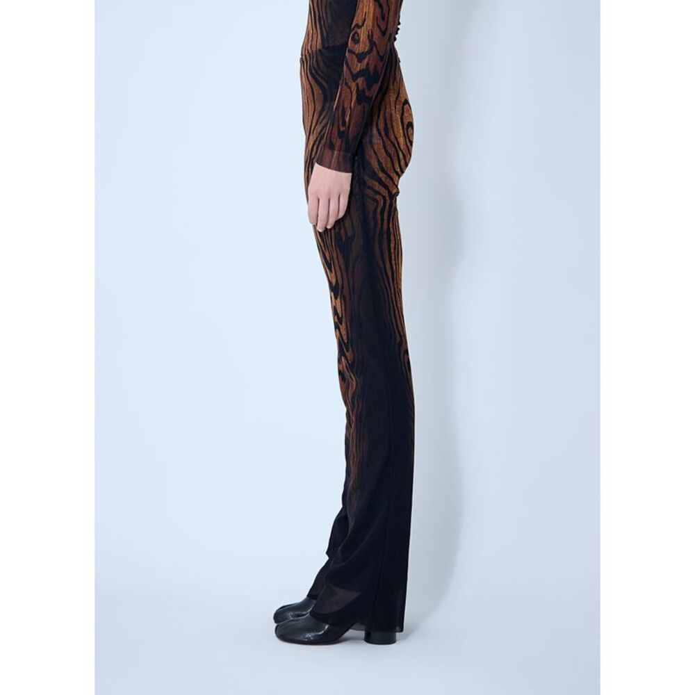 Jean Paul Gaultier Women Wood Mesh Pants - Picture 3 of 6